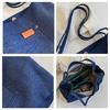 Новая женская легкая джинсовая водонепроницаемая сумка-тоут, дорожная сумка, большие повседневные сумки на плечо