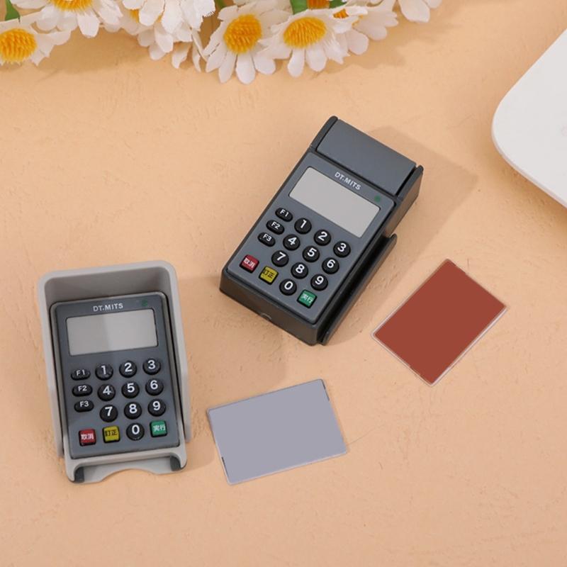 Educational Miniature Supermarket Scene With ABS POS Device For 1/12 Dollhouses Creative Play And Display