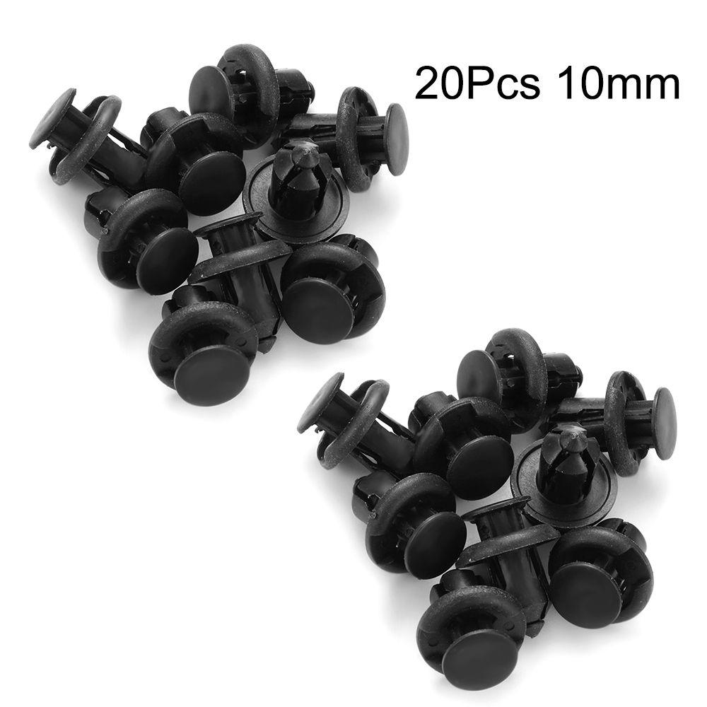 20Pcs Car Clips Bumper Rivets Retainer Fastener Push Pin