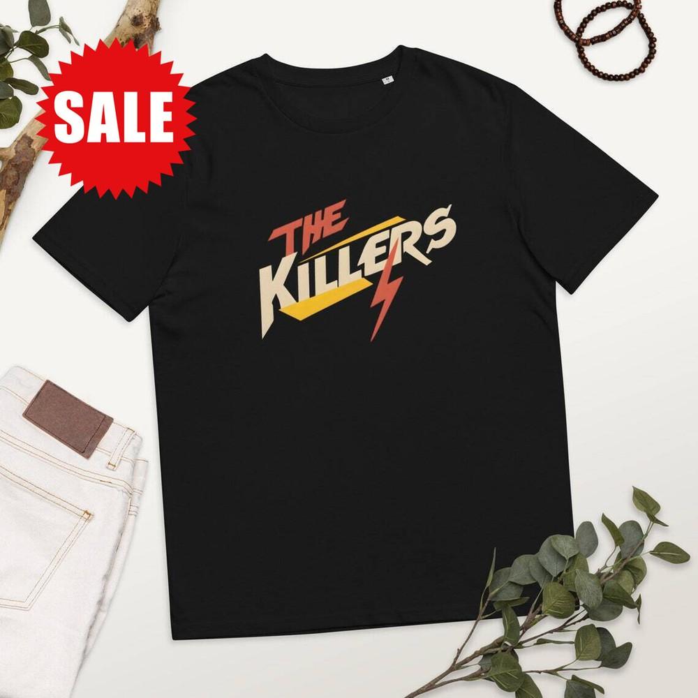 The Killers Футболка с коротким рукавом Музыкальная футболка Унисекс футболка