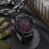 Ретро Мужские Часы Высококлассные Роскошные Мужские Часы Ремешок из ПУ Кожи Дата Бизнес Кварцевые Часы Большой Циферблат Военные тактические Наручные Часы