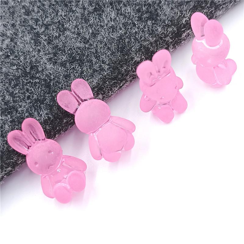 Товары для домашней вечеринки, мультфильм для изготовления разделителей, матовый для изготовления ювелирных изделий, браслет «сделай сам», ожерелье, лента для волос, милый матовый желейный цвет, 10 шт.