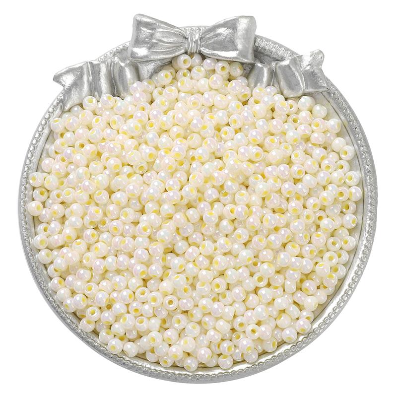 450G High Quality Glass Seed Beads Shiny Glazed Pearl Glass Beads For Earring Bracelet Necklace DIY Jewelry Craft Garment Accessoreis Making