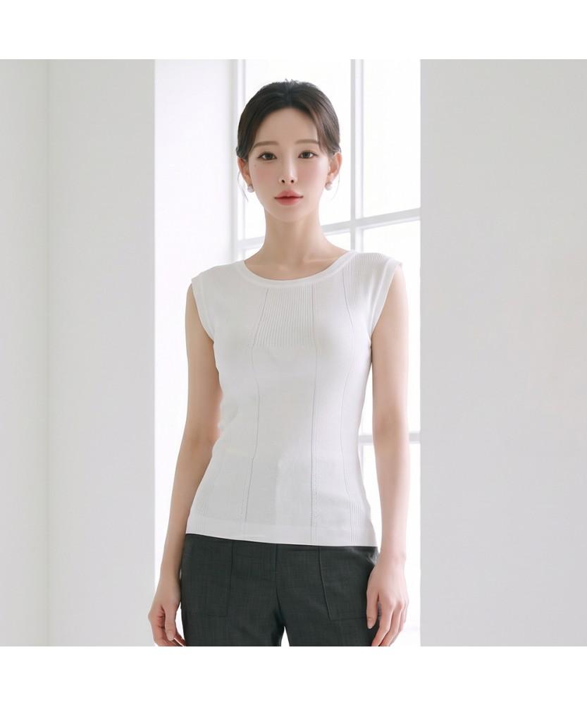 SOUP Ribbed Sleeveless Top (Sa5Sk91)