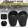 5/6 Speed Car Leather Gear Shift Knob Headball for MAZDA 3 BK BL 5 CR CW 6 II GH CX-7 ER MX-5 NC III MT 2007-2012 2009 2010 2011