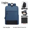 Мужской деловой рюкзак для ноутбука Lingjing