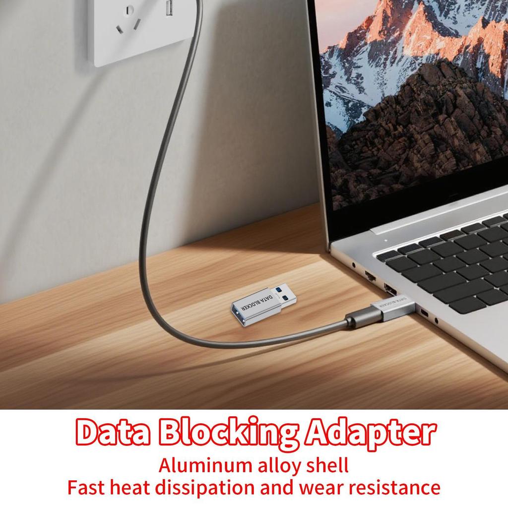 Новый USB-адаптер безопасности Data Blocker Защита от Juice Jacking Тип-C Защитник Предохранитель для ноутбука телефона ПК Безопасность зарядки