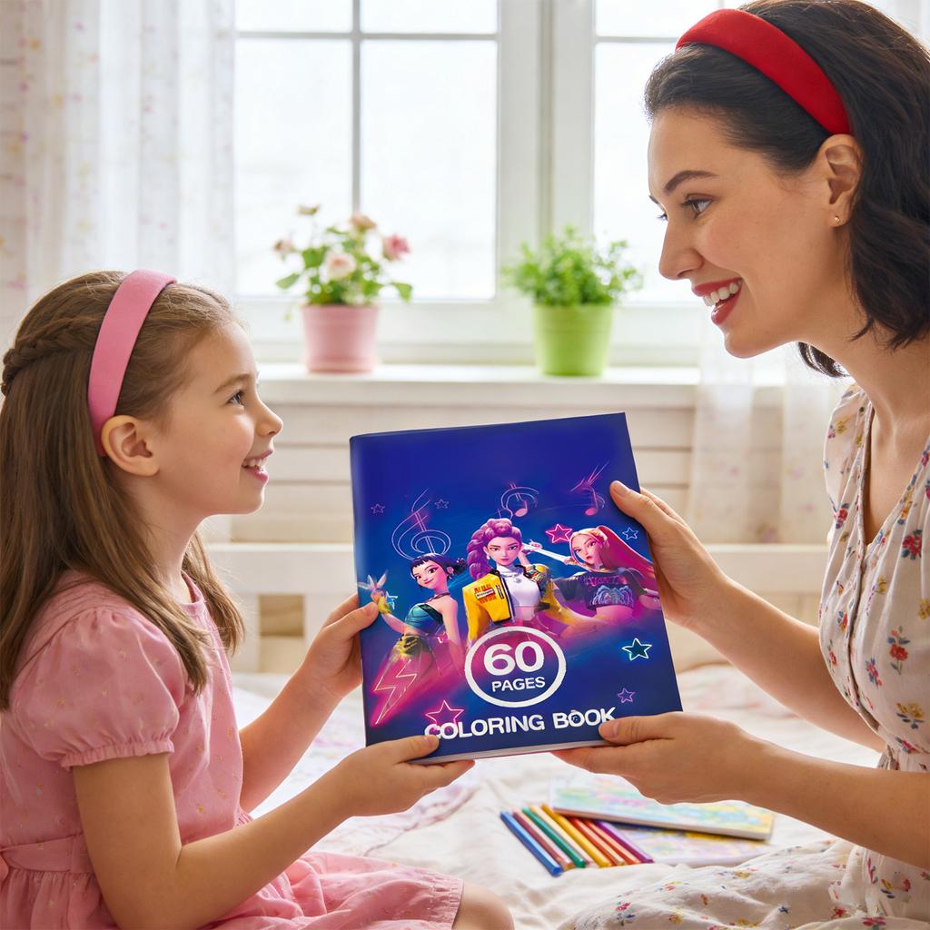 Книги для рисования, раскраски, детские иллюстрированные книги и раскраски на тему аниме.