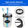 1 шт. сменные крышки для держателей зубных щеток Mason Jar для банок калибра 3 дюйма с 3 отсеками