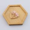 Семицветный Натуральный Хрустальный Древо Жизни Сердце Кулон Ожерелье N743