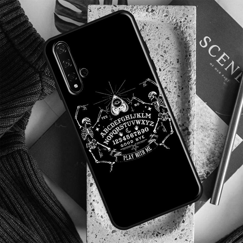 Чехол Ouija Board для Huawei Honor 70 50 X8 X9a Magic5 90 Lite P20 P30 P40 P60 Pro P Smart Nova 5T