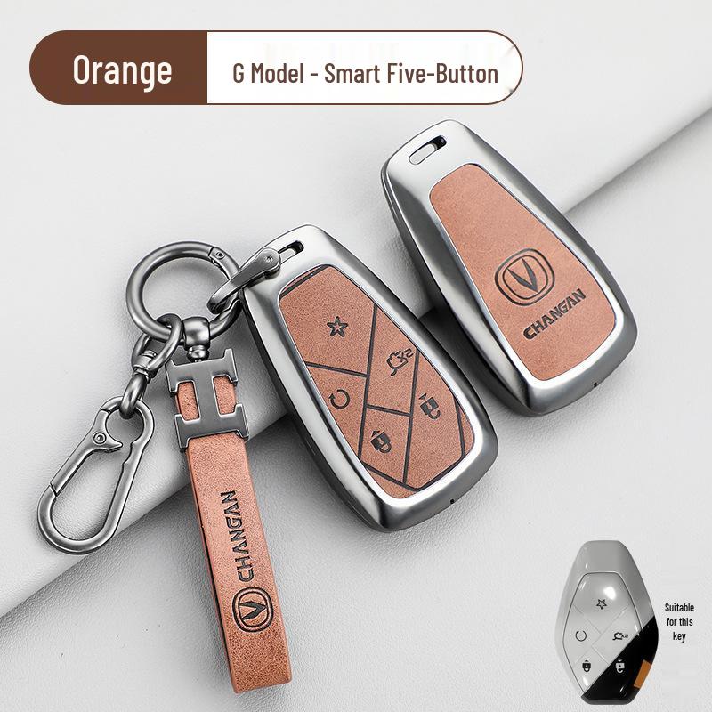 Changan Nuomi Corn Key Case: Lumin Square Candy Car Key Shell for Men & Women