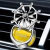 Creative Car Aromatherapy Rotating Propeller Mini Perfume Decor New Air Freshener