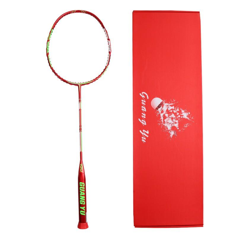 Full Carbon Fiber Badminton Racket 10U Lightweight Training Racquet Beginners Adults Unisex