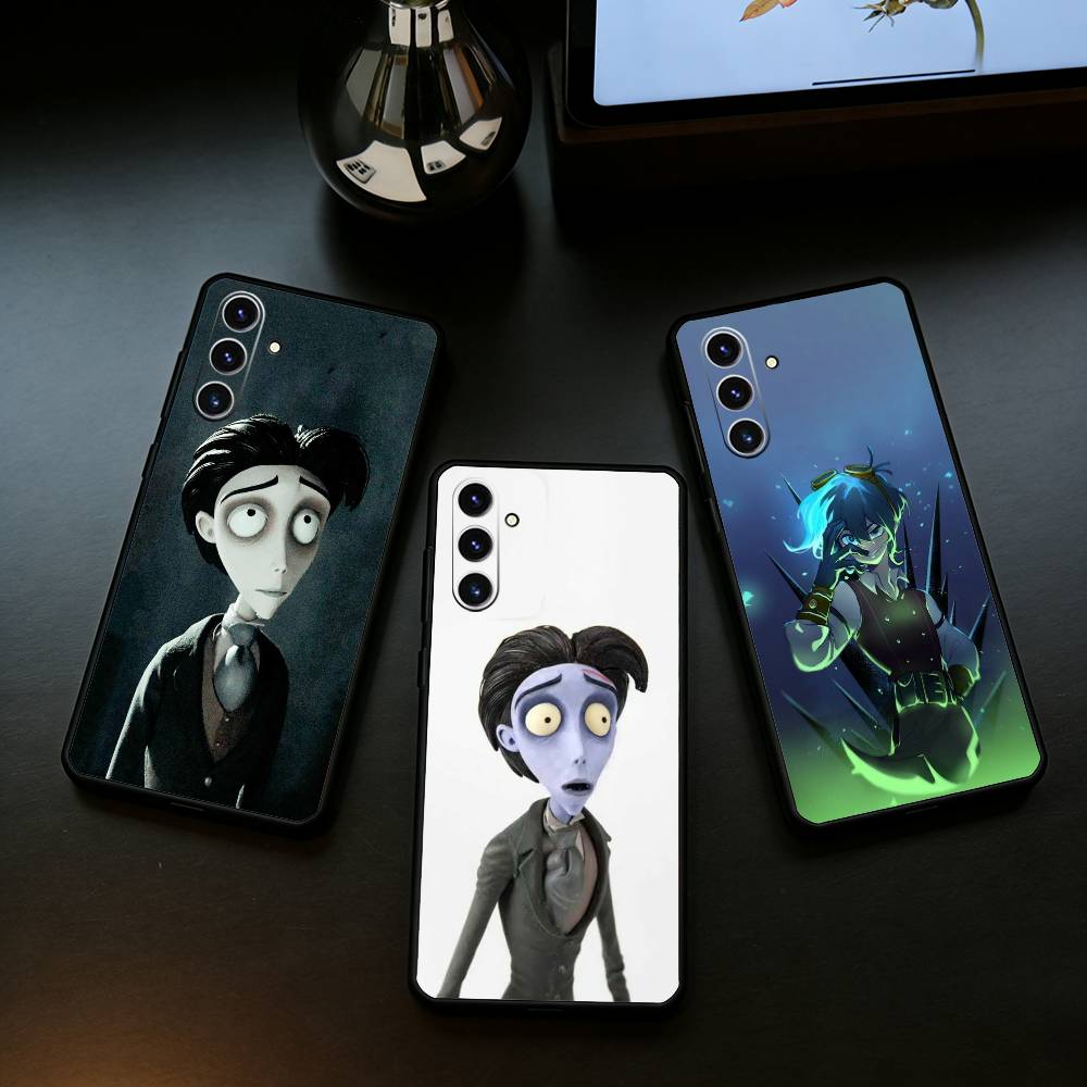 Чехол для телефона «Труп Невесты» для Samsung Galaxy A73, 21, 22, 32, 71, 53, 52, 51, 80, 5G Мягкий черный чехол