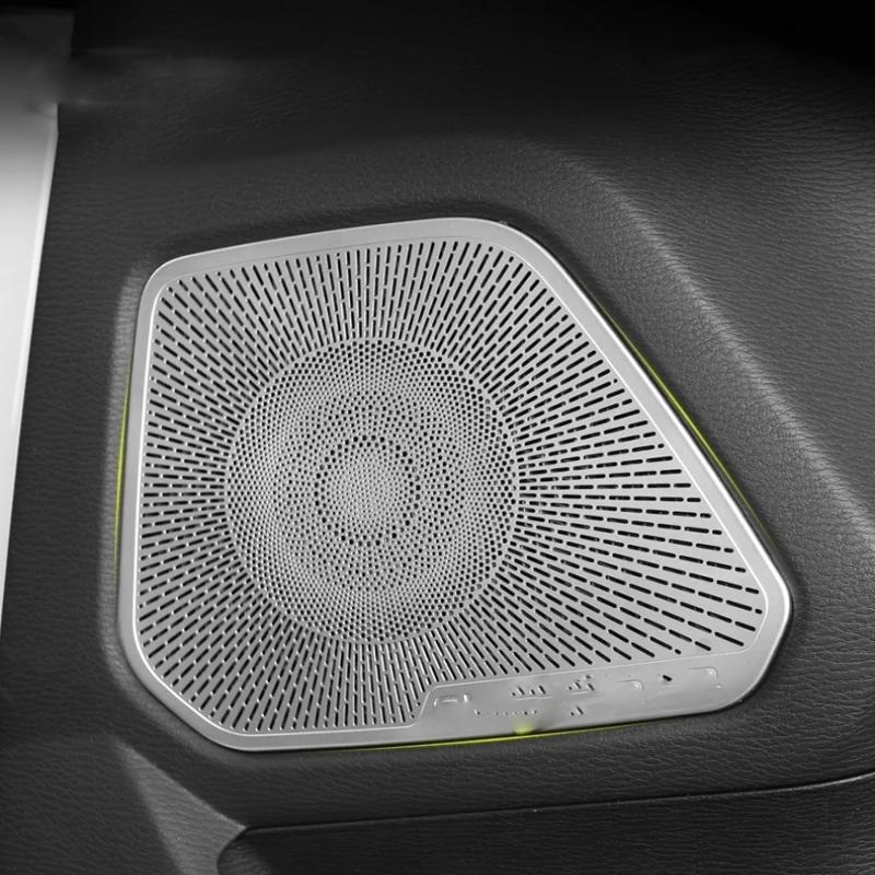 Для Mitsubishi Outlander 2024 Внутренняя накладка на панель динамика двери автомобиля Наклейка Панель Аксессуары для рупора