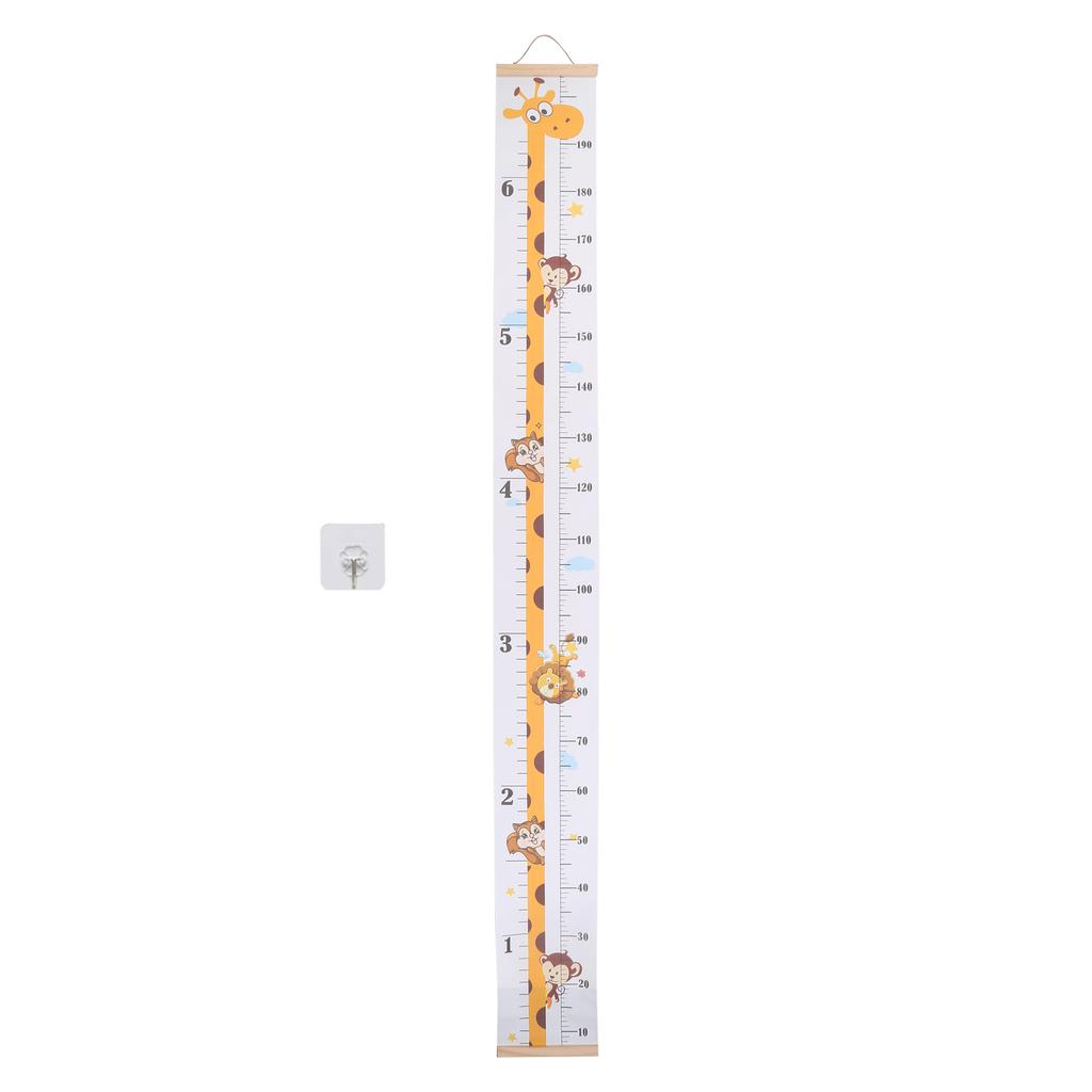 Baby Height Measurement Tool Removable Roll Up Kids Height Measure Chart Measure and Monitor Kids Growth