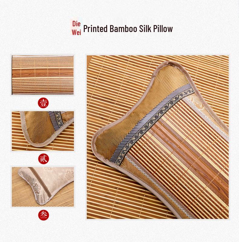Free Shipping Summer Bamboo Cool Neck Pillow for Sleep, Adults & Kids