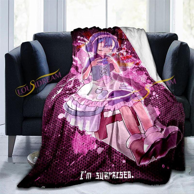 Одеяла с принтом «Сделано в бездне», детский теплый диван-кровать для гостиной, прочное фланелевое одеяло для домашнего декора для взрослых и детей