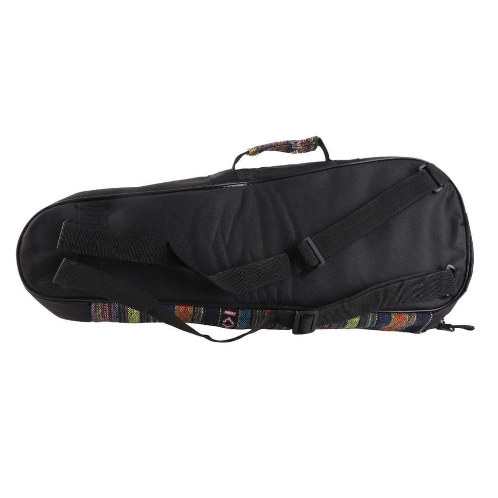 21-дюймовый чехол для укулеле, тканый хлопок, рюкзак для укулеле с регулируемым плечевым ремнем