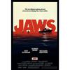 Знаменитые американские классические постеры к фильму ужасов «Челюсти» Ретро принты приморского города Холст Картина Настенные картины Домашний декор для гостиной