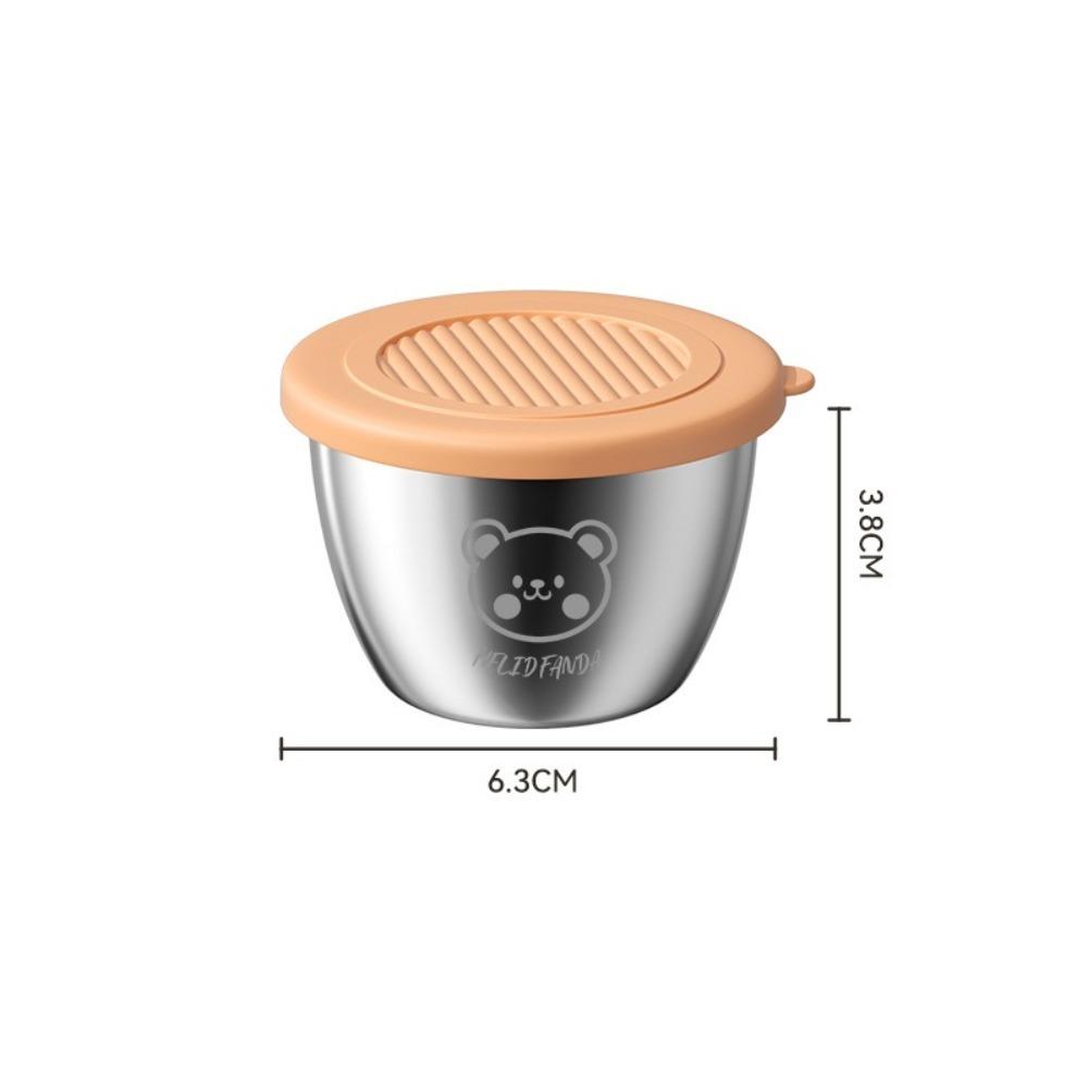 Герметичная чашка для соуса 304 нержавеющая сталь контейнеры для приправ качественная коробка для специй