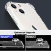 IPhone 13 Case, Transparent Full Silicone Shockproof Airbag Soft,, Dual Material Anti-Drop, German Bayer Imported Materials, High Transparency