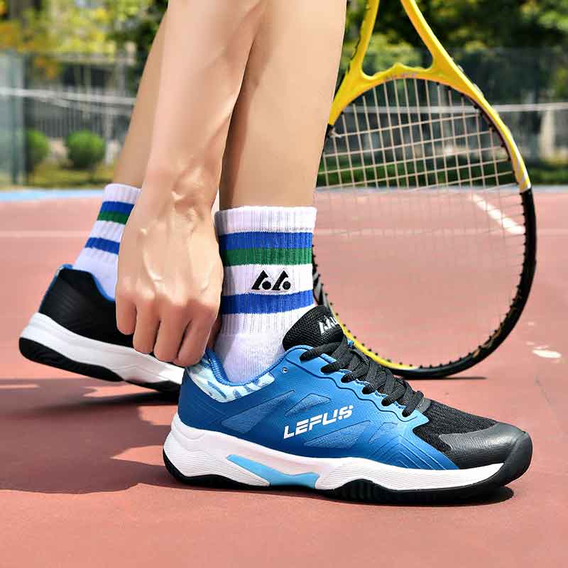 36-46 LEFUS Унисекс Кроссовки Амортизирующие Противоскользящие Износостойкие и Дышащие Обувь для Бадминтона Профессиональные Тренировочные Обувь