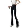 2025 High-Waist Flared Shark Pants: Plus Size Slimming Barbie Pants for Spring/Autumn