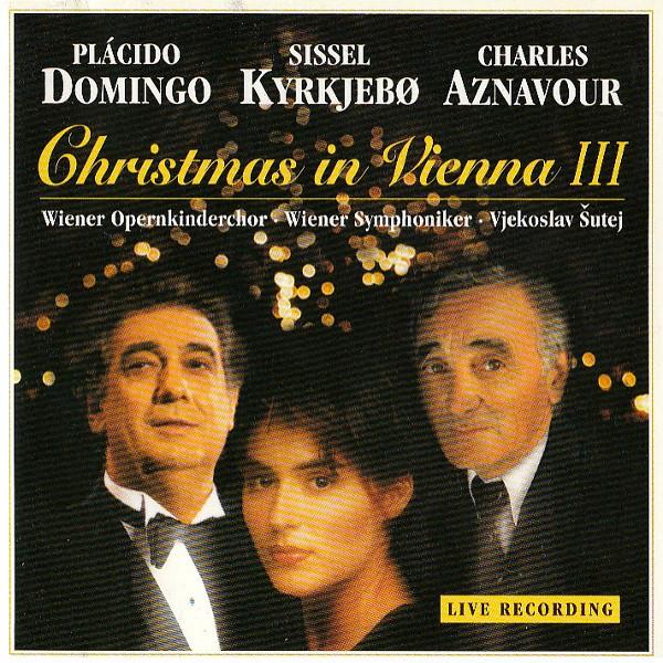 CD ПЛАСИДО ДОМИНГО СИСЕЛЬ КИРКЬЕБО C Рождество в Вене III SK66846 Sony Classical 1995 Европа Классика Б/у