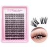 Thick Dramatic Manga Lashes 12 Row Cluster Eyelashes Handmade Eye Lashes  for Women Beauty