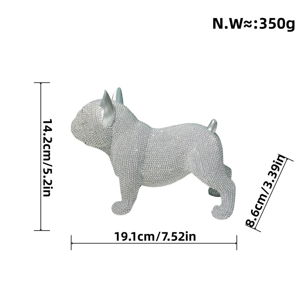Современные скандинавские украшения для сидящих собак, роскошная модель гостиной, комната, новое креативное украшение для дома, украшение
