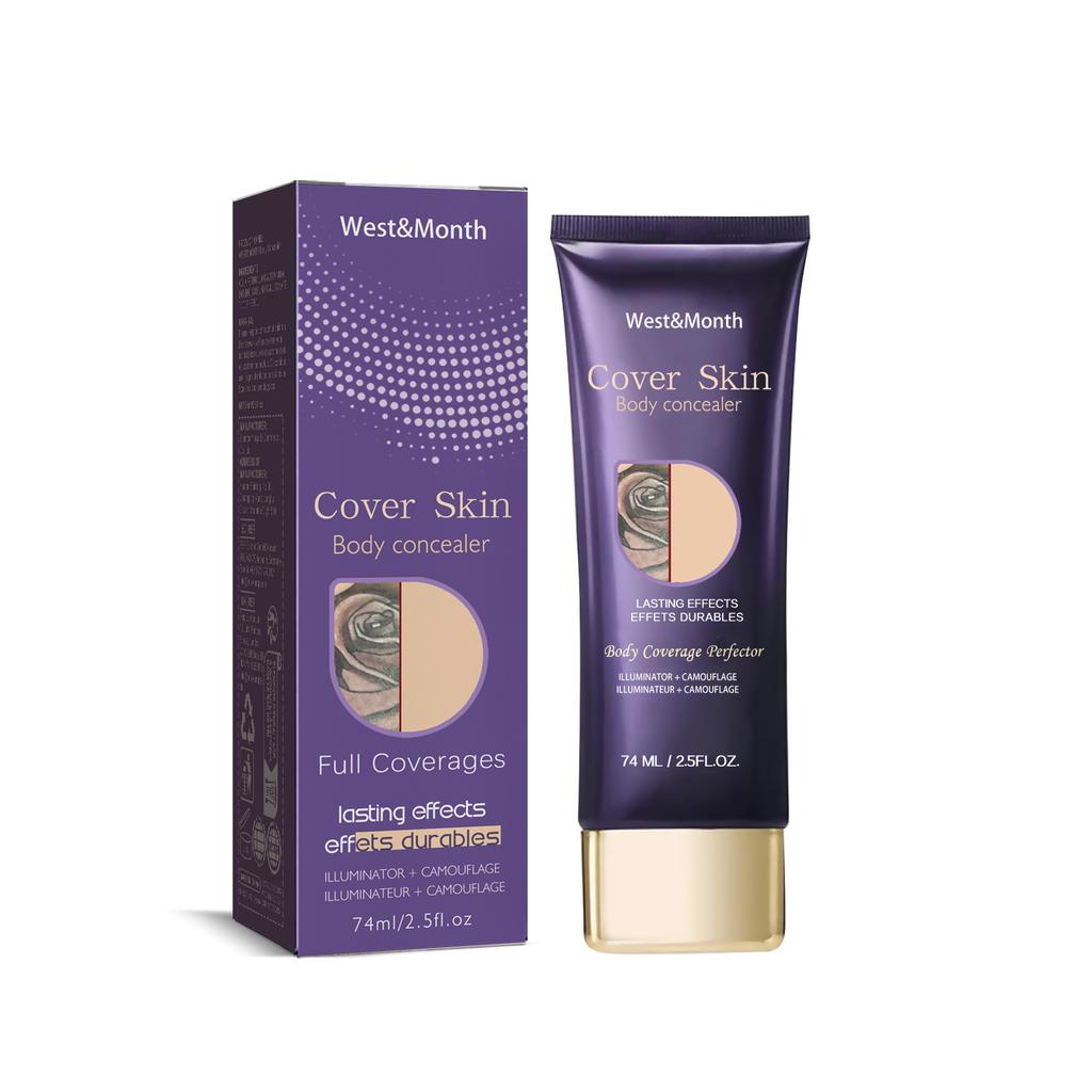 West&Month Body Concealer Waterproof Tattoo Covering Invisible Body Concealer less