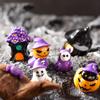 Micro Landscape Halloween Decoration Accessories Mummy Skull Wizard Face-Free Monster Pumpkin Resin Small Ornaments