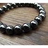 Weight Loss Round Black Stone Bracelet Health Care Magnetic Therapy Bracelet