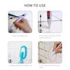 Grout Repair Marker Grout Tile Pen Grout Restorer Pen Renew Marker with Replacement Nib Tip for Tile Grout Lines Tile Wall Floor Bathrooms Kitchen
