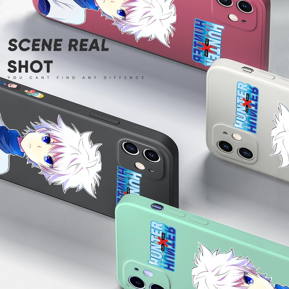 Модный чехол для телефона с рисунком аниме для Redmi Xiaomi POCO Note 10 Pro 9 9A 9T 10C 8 7 11 Lite 5G X3 M3 с квадратным краем, мягкие защитные чехлы для полной камеры