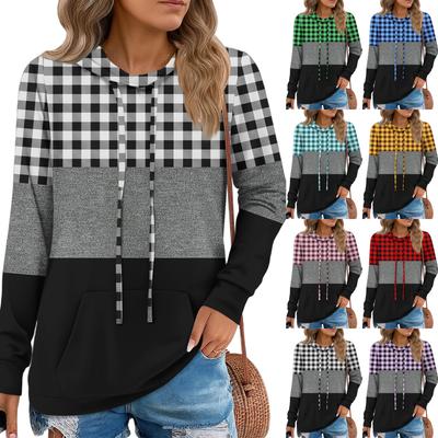 Женские худи-пуловеры, модные толстовки с капюшоном для девочек-подростков, женский осенний туник-топ