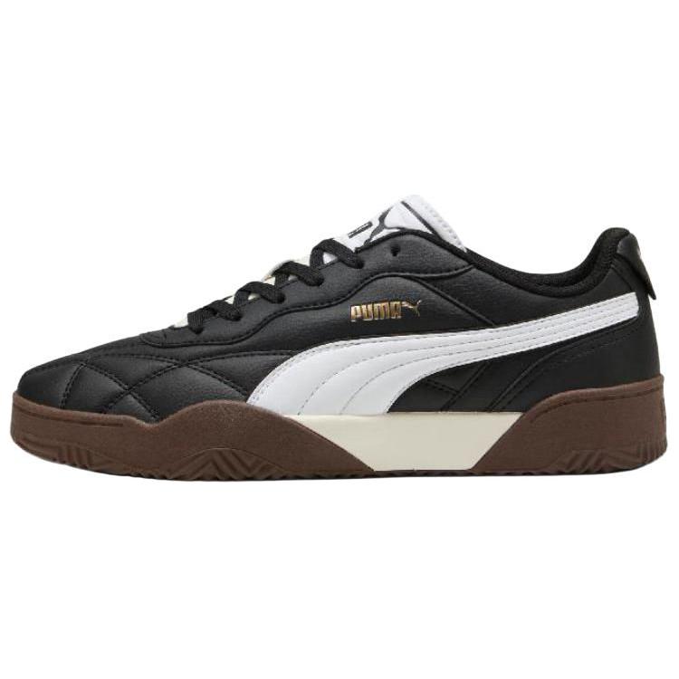 Puma Tifosi Comfortable Versatile Thin Sole Durable Low-Top Skate Shoes Unisex Skate Shoes Black White 397454-01