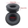 Stitched Memory Foam Ear Cushions 70mmGame Earpads for Office and Travel Use Headsets Replacement Part