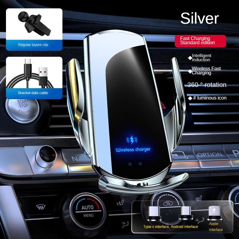 Magic Clip Q3 Car Wireless Charging Mobile Phone Holder 15W Induction Opening and Closing Car Navigation Holder Supplies