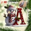 Christmas Decoration Pendant Christmas Tree Tag Theme Party Crafts Ornament