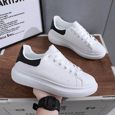 «Женские модные белые кроссовки Ganlu Outdoor Platform 2025 Весна/Лето»