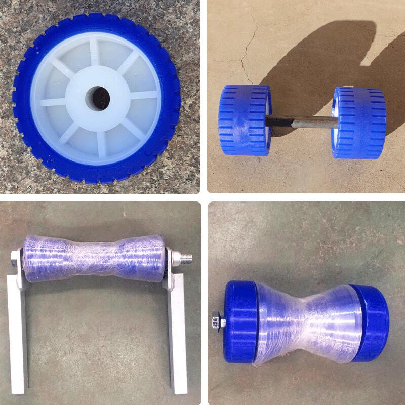 Marine Trailer Roller Wheel Assembly Kit
