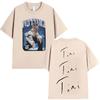 Певица TINI STOESSEL Futtura Tour Новый Альбом 2025 Графические Футболки Мужчины Женщины Мода Мужчины Женщины Одежда Streetwear высокое качество