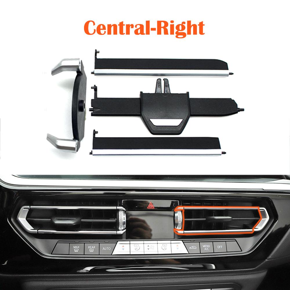 Car Front Centra AC Air Conditioner Vent Grill Slider Clip Repair Kit For BMW 1 2 3 4 Z4 Series F40 F44 G20 G26 G28 G29 G01 G02