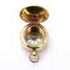 5.08 Plain Compass Decorative Gift Item Brass Finish