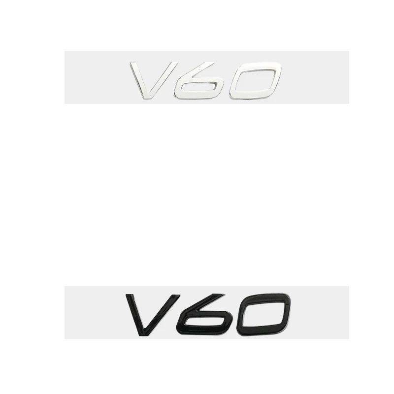 Vzpgl9 Эмблема-буква на багажник автомобиля Volvo 3D ABS Значок Наклейка для XC40 XC60 XC90 S40 S60 S80 V40L V60L V80L AWD T4 T5 T6 T8 D3 D4 D5
