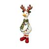 Exquisite Xmas Tabletop Ornament Durable Resin Animal Statue  Cozy Apartment