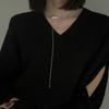 [925 проба серебра] Нитяное ожерелье Nars